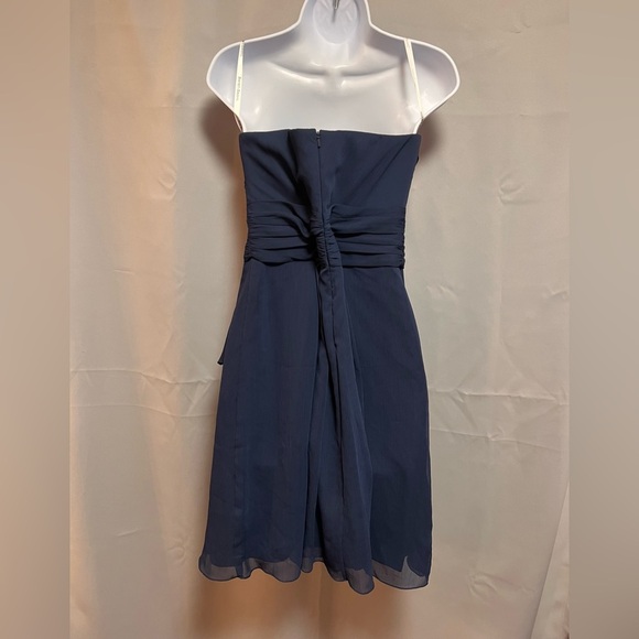 Davi’s Bridal DRESS 👗 size 6 Blue - Picture 2 of 12